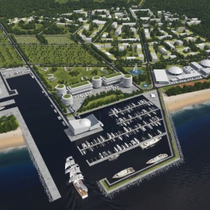 koncepcja zagospodarowania terenu osiedla Podczele